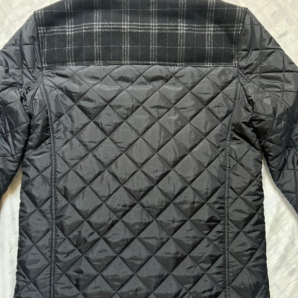 Cole haan NWT Wool trim puffer Mens Jacket M - Picture 2 of 6